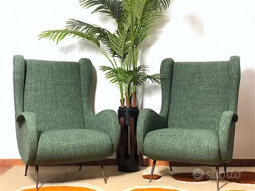 Coppia di poltrone Style "SENIOR" Design ZANUSO