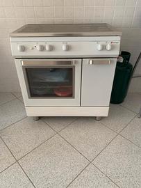 Cucina a bombola Tecnogas bianca 4 fuochi e forno