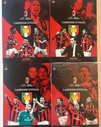AC Milan 18° Scudetto 2010/11 – 4 DVD sigillati