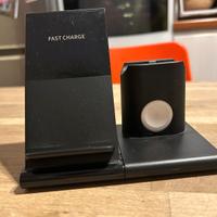 Caricatore wireless iphone apple watch airpods