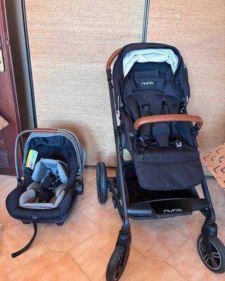 PASSEGGINO DUO NUNA: MIXX NEXT  + OVETTO  ARRA