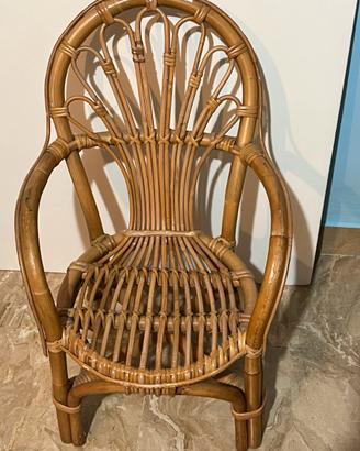 Poltroncina per bimba anni 60 perfetta