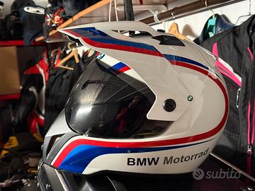 Casco enduro Bmw tg m con interni nuovi