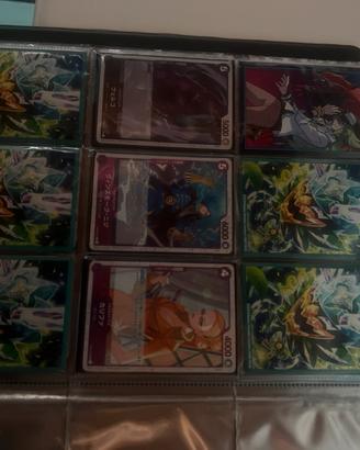 Lotto carte one piece ( 100 rare)