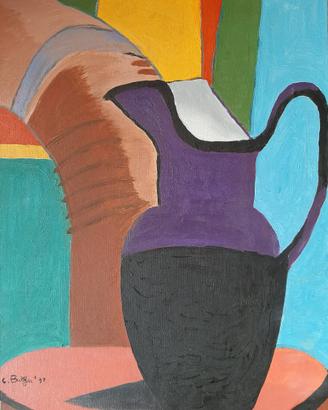 Dipinto omaggio a Guttuso
