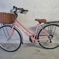 Bicicletta Via Veneto rosa