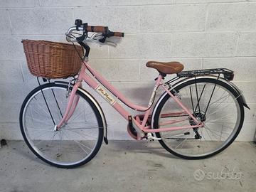 Bicicletta Via Veneto rosa