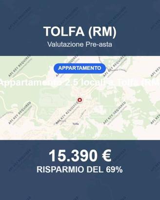 Immobile in asta di 42 m² a Tolfa