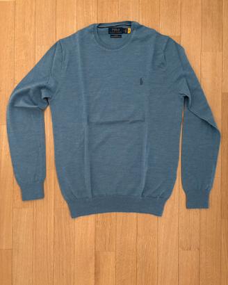 Maglione Polo Ralph Lauren lana Merino Slim Fit