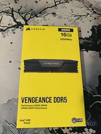 RAM DDR5 16GB Corsair Vengeance 5200MHz CL40 2x8GB