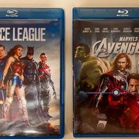 Justice League e The Avengers Bluray