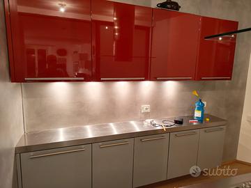 cucina in blocco o in parte