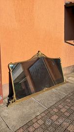 Specchiera anni 40 antica con cornice lavorata