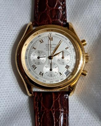 Zenith El Primero Cronografo- oro 18kt- full set