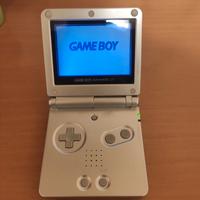 Gameboy Advance SP + Caricatore e Custodia