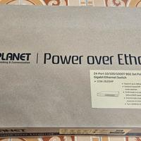Planet 24 port poe+ switch