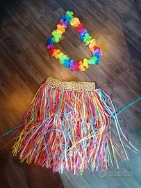 vestito hawaiana bambina 