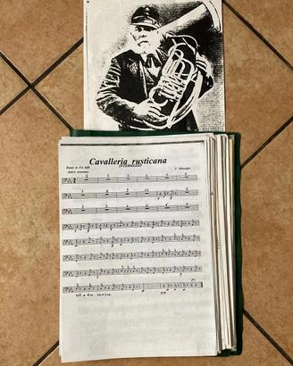 550+ Spartiti per Basso (Fa/Mib) Banda & Orchestra