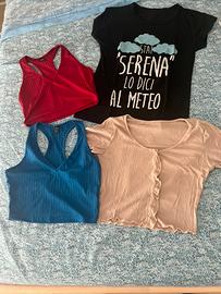 Magliette e toppini