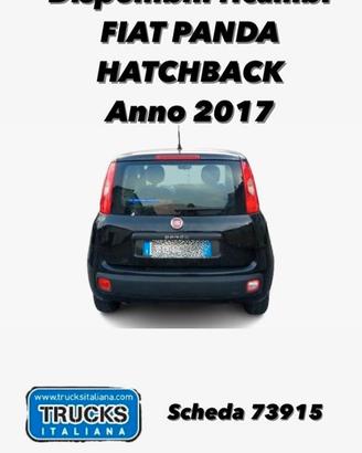 FIAT PANDA HATCHBACK ANNO 2017 DISPONIBILI RICAMBI