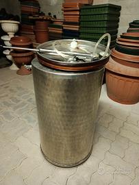 Vasca inox vino olio alimenti da 100 litri