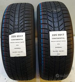 2 GOMME 225 55 17 CONTINENTAL A1793