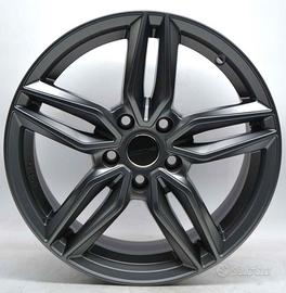 4 cerchi lega 5x114.3 r17 matt.antracite lt4417