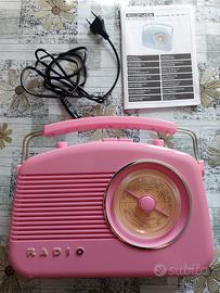 Radio portatile stile vintage