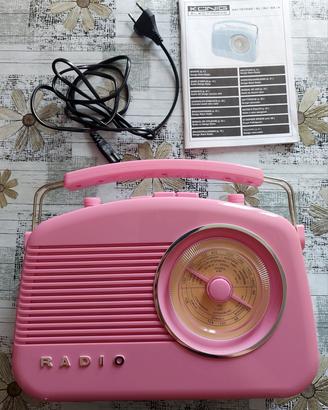 Radio portatile stile vintage