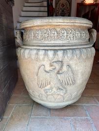 orcio monumentale in terracotta