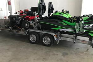CARRELLO PORTA DUE MOTO D’ACQUA E QUAD