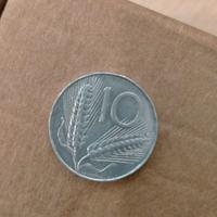10 centesimi lire spiga, errore conio rarissimo