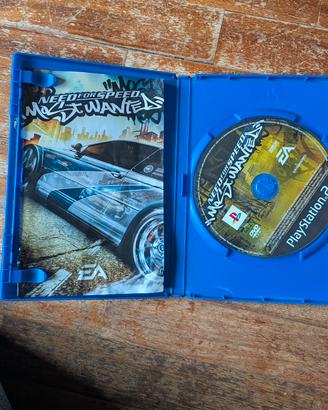 Need for Speed most wanted ps2 originale completo 