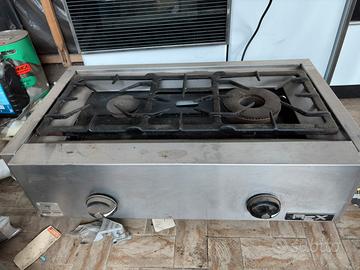 Fornello a gas professionale rex