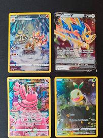 Lotto carte Pokemon zenit regale