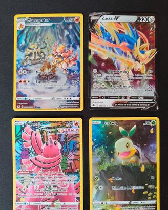Lotto carte Pokemon zenit regale