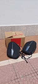 Coppia borse e telai moto Givi