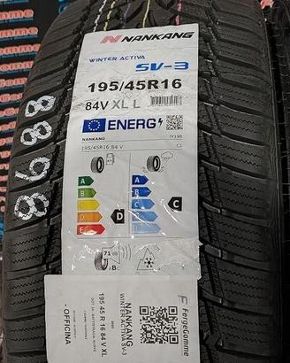 INVERNALE cod:8688 Misura 19545R16 84V XL NANKANG
