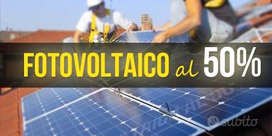 Fotovoltaico con accumulo,con finanziamento