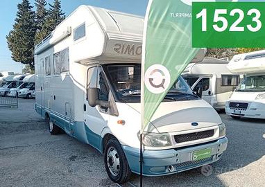 CAMPER RIMOR FORD MANSARDATO 7 POSTI FOTOVOLTAICO 