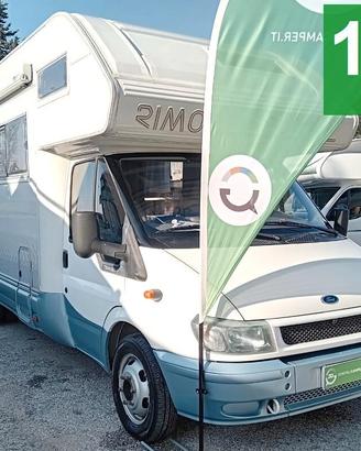 CAMPER RIMOR FORD MANSARDATO 7 POSTI FOTOVOLTAICO 