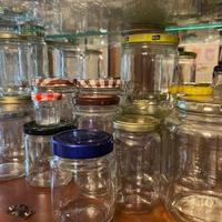 Barattoli vetro con coperchio