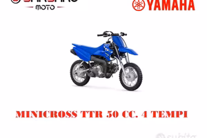 Yamaha minicross TT R 50 4 Tempi