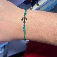 Bracciale con ciondolo ancora