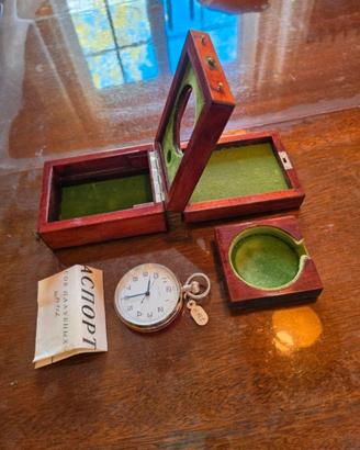 Orologio da tasca antico Monet  Poljot  marino 