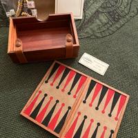 Backgammon da viaggio Vintage