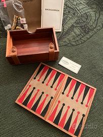 Backgammon da viaggio Vintage