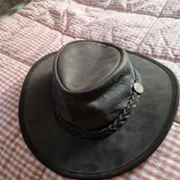 Cappello BARMAH australiano in pelle