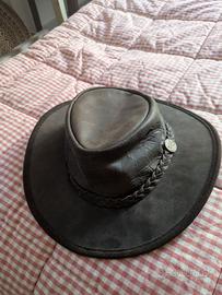 Cappello BARMAH australiano in pelle