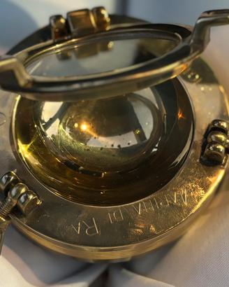 Posacenere ottone barca vela nautica Portacenere